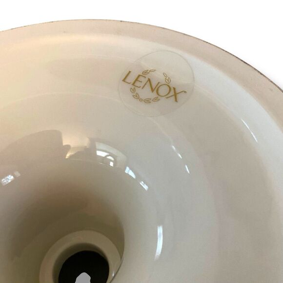 Vintage Lenox Butler's Pantry 13" Pedestal Cake Stand Elegant Holiday Hosting - Picture 8 of 12